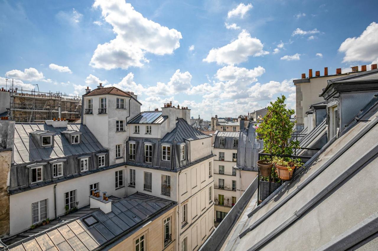 Paris Centre Dernier Etage Vue Ascenseur Apartamento Exterior foto